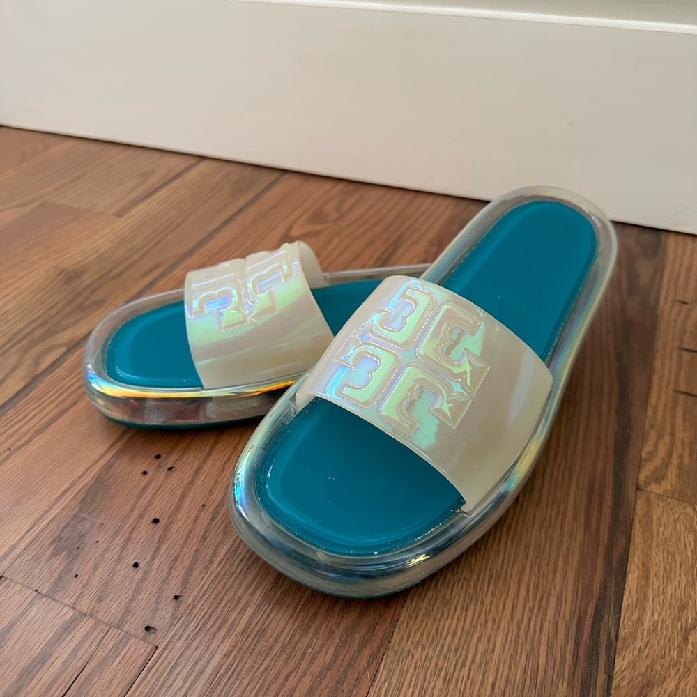 Tory Burch Bubble Jelly Slides